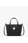 Mcm X-mini Toni Top-zip Shopper In Black