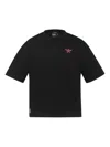 Mcm X Snipes Rhinestone Logo-print T-shirt In Black