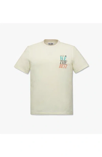 Mcm X We The Best Multicolor Logo T-shirt In Neutral