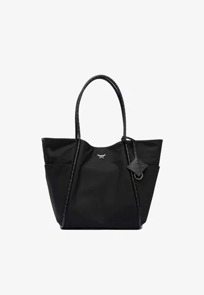 MCM XL AREN NYLON TOTE BAG