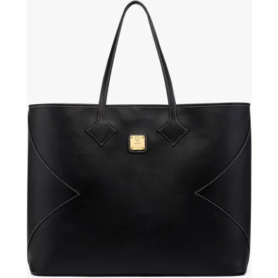 Mcm X-large Dia Shopper In Black