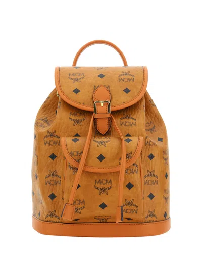 Mcm Zaino Mini Aren In Brown