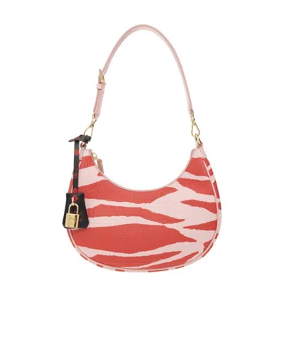 MCM MCM ZEBRA PRINTED ZIPPED SHOULDER BAG