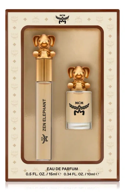 Mcm Zen Elephant Eau De Parfum Set In Transparent