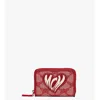 Mcm Zip-around Wallet In Lauretos Jacquard