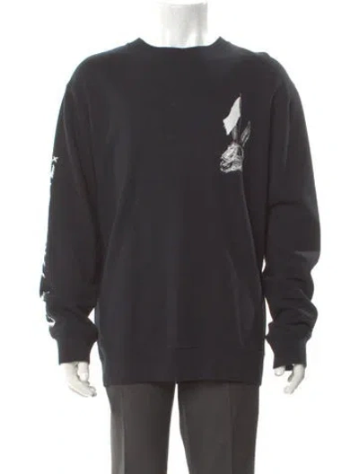 Pre-owned Mcq By Alexander Mcqueen 2016 Skull Sweatshirt In Black