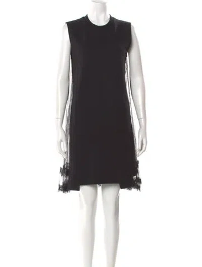Pre-owned Mcq By Alexander Mcqueen 2017 Knee-length Dress In Black