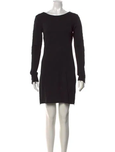 Pre-owned Mcq By Alexander Mcqueen 2017 Mini Dress W/ Tags In Black