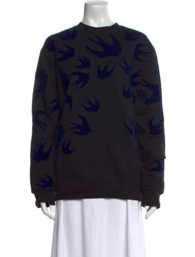 Pre-owned Mcq By Alexander Mcqueen 2017 Printed Sweatshirt W/ Tags In Black