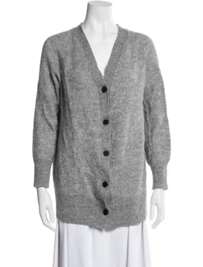Pre-owned Mcq By Alexander Mcqueen 2017 Wool Sweater In Gray