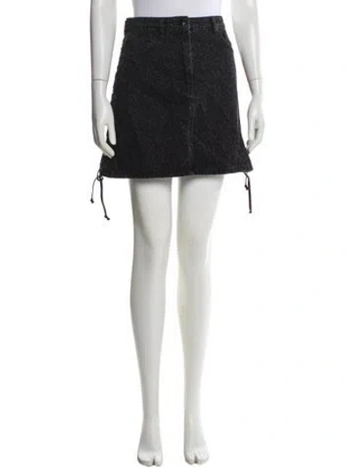 Pre-owned Mcq By Alexander Mcqueen 2018 Mini Skirt In Black