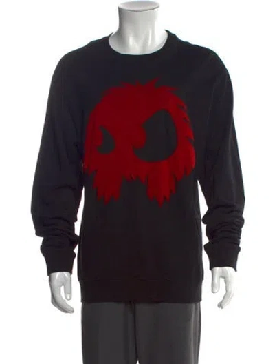 Pre-owned Mcq By Alexander Mcqueen 2019 Graphic Print Sweatshirt In Black
