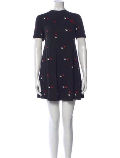 Pre-owned Mcq By Alexander Mcqueen 2019 Mini Dress In Black