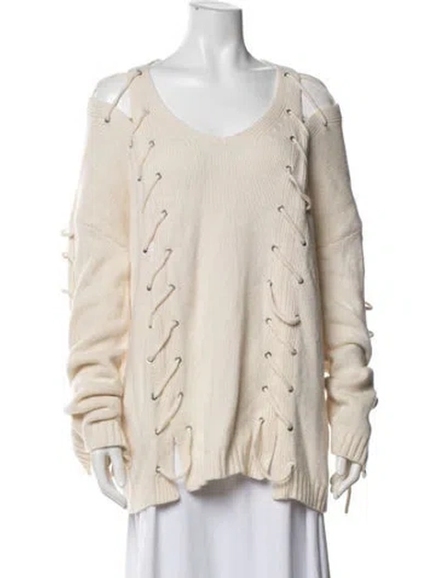 Pre-owned Mcq By Alexander Mcqueen 2019 Wool Sweater In Neutrals