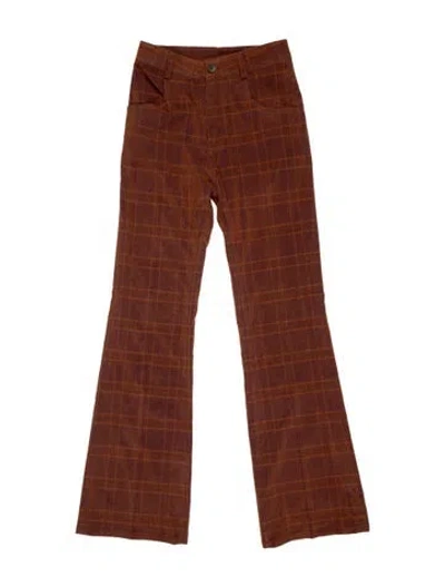 Pre-owned Mcq By Alexander Mcqueen 2022 Flared Pants W/ Tags In Orange