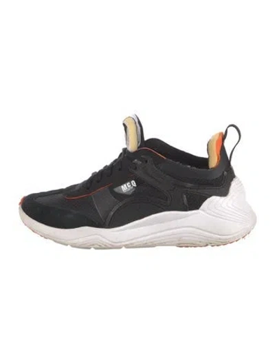 Pre-owned Mcq By Alexander Mcqueen Athletic Sneakers In Black