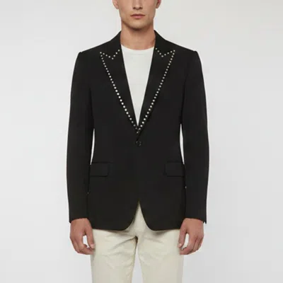 Pre-owned Mcq By Alexander Mcqueen Black Wool Single Breasted Blazer L
