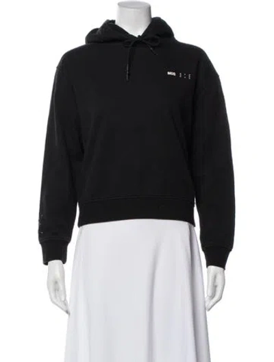Pre-owned Mcq By Alexander Mcqueen Bomber Jacket In Black