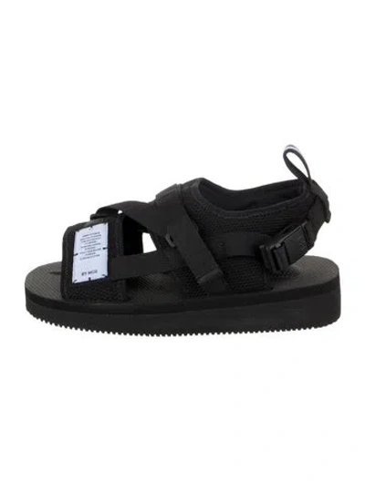 Pre-owned Mcq By Alexander Mcqueen Br-7 Sandals W/ Tags In Black