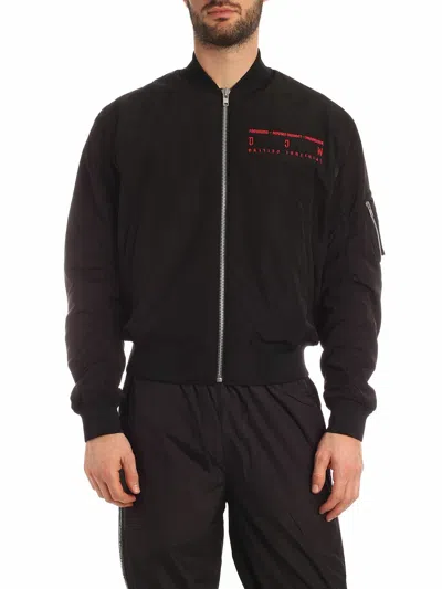Mcq By Alexander Mcqueen Fire Swallow Jacket In Black In Negro