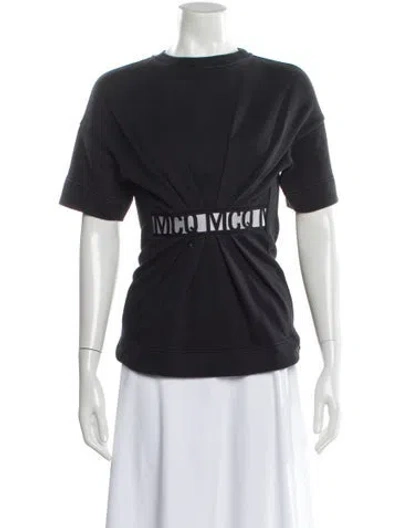 Pre-owned Mcq By Alexander Mcqueen Crew Neck Short Sleeve T-shirt In Gray