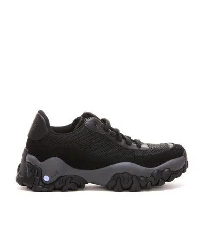 Mcq By Alexander Mcqueen Crimp Low-top Sneakers In Black