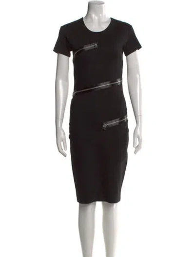 Pre-owned Mcq By Alexander Mcqueen Dress In Black