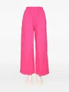 Mcq By Alexander Mcqueen Elasticated-waistband Trousers In Pink