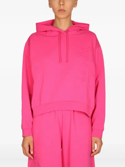 MCQ BY ALEXANDER MCQUEEN EMBOSSED HOODED SWEATSHIRT