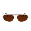 Mcq By Alexander Mcqueen Mcq Alexander Mcqueen Sunglasses In Gold