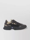 MCQ BY ALEXANDER MCQUEEN FABRIC AND SUEDE ARATANA SNEAKERS WITH REINFORCED HEEL