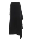 Mcq By Alexander Mcqueen Falda Larga - Negro In Negro