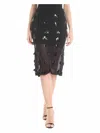 Mcq By Alexander Mcqueen Falda Semilarga - Negro In Negro