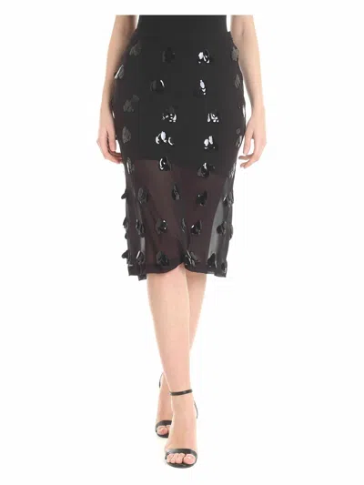 Mcq By Alexander Mcqueen Falda Semilarga - Negro
