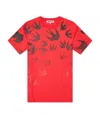 Mcq By Alexander Mcqueen Feiyan Printed Loose T-shirt In Red
