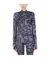 Mcq By Alexander Mcqueen Mcq Alexander Mcqueen Dazzelle Patterned Top In Black