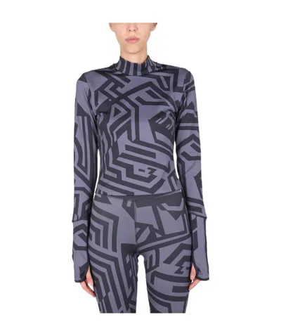 MCQ BY ALEXANDER MCQUEEN MCQ ALEXANDER MCQUEEN DAZZELLE PATTERNED TOP