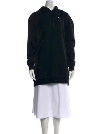 Pre-owned Mcq By Alexander Mcqueen Graphic Print Crew Neck Sweater W/ Tags In Black