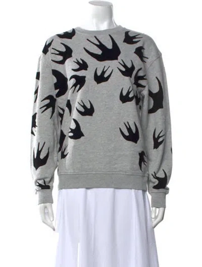 Pre-owned Mcq By Alexander Mcqueen Graphic Print Crew Neck Sweatshirt W/ Tags In Multi