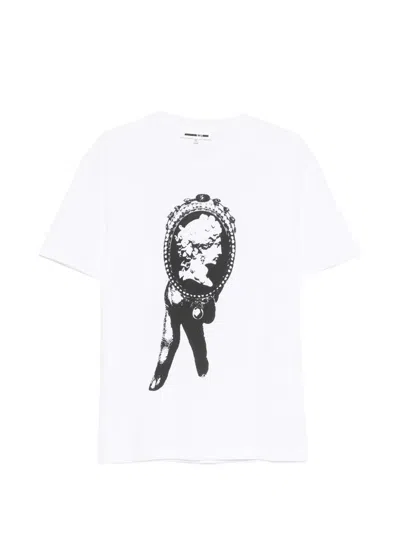 Mcq By Alexander Mcqueen 그래픽 프린트 티셔츠 In White