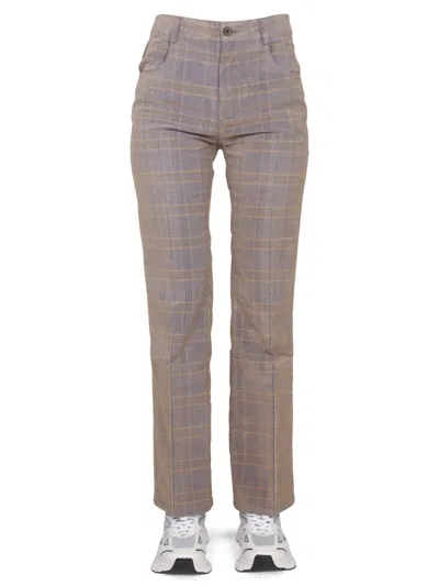 Mcq By Alexander Mcqueen High Waist Pants In Neutral