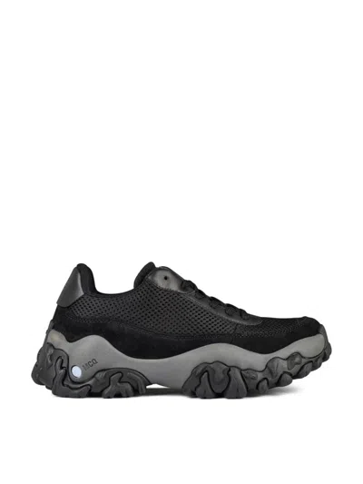 Mcq By Alexander Mcqueen Icon 0 Crimp Low Sneakers In Black