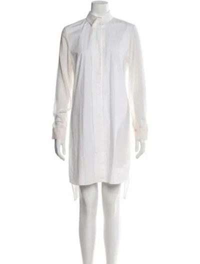 Pre-owned Mcq By Alexander Mcqueen Knee-length Dress In White