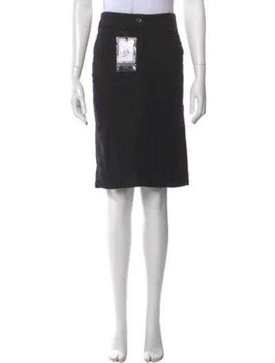 Pre-owned Mcq By Alexander Mcqueen Knee-length Skirt W/ Tags In Black
