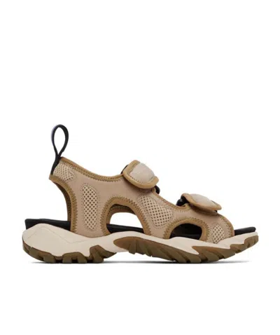 Mcq By Alexander Mcqueen Logo And Buckle Sandals In Nude