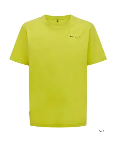 Mcq By Alexander Mcqueen Logo Details Short-sleeved T-shirt In Yellow