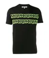 Mcq By Alexander Mcqueen Logo Embroidered T-shirt In Black