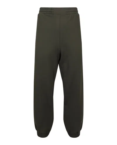 Mcq By Alexander Mcqueen Mcq Alexander Mcqueen Logo Knit Joggers Man Pants Green Size Xxl Cotton In Black