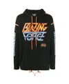 Mcq By Alexander Mcqueen Logo Logo Hooded Sweater In Black
