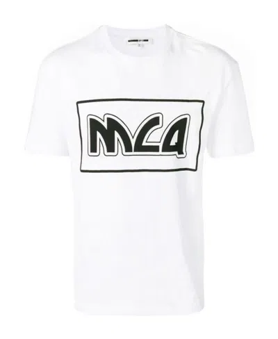 Mcq By Alexander Mcqueen Logo Printed T-shirt In White
